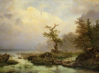 Una mañana de otoño en Konigssee, 1835
